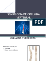 Semiologia de Columna Vertebral-1
