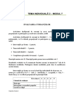 Tema 2 Evaluarea cursantilor.doc