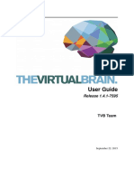 The Virtual Brain User Guide