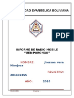 Informe de Radio Mobile