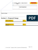 RCR Guideline No 19 - Appendix 2 Change Request Form