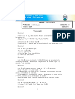 Exercices Corrige Topologie PDF