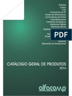 Catálogo de Produtos Alfacomp - 2016