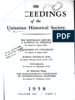 Unitarian Universalist Historical Society (UUHS) 1958-1977
