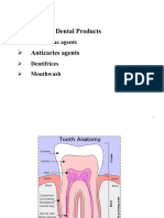 Lecture 6 - Dental Product