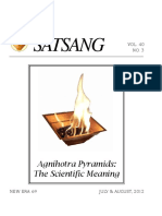 Satsang: Agnihotra Pyramids: The Scientific Meaning