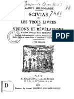 de Bingen Hildegarde SCIVIAS Ou Les Trois Livres Des Visions Et Revelations Livre Second