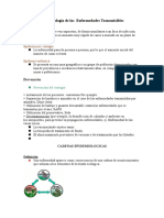 Epidemiología de Las Enfermedades Transmisibles Salud Publica