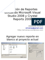 Reportes (CrystalReports Con VS2008)
