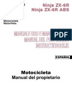 Manual de Propietario Zx636 - 0