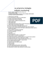 Pitanja Za Pripremu Kolegija Multimedijalni Marketing 2015 PDF