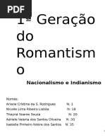 1ª Geração Do Romantismo