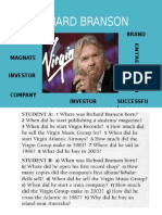 Richard Branson: Business Magnate Investor Brand