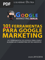 Livro Google Marketing Ninja 101 Ferramentas