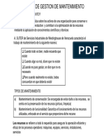 Principios Del Proceso de Mantenimiento