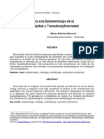 HACIA UNA EPISTEMOLOGIA DE LA COMPLEJIDAD Y TRANSDISCIPLINARIEDAD MIGUEL M.pdf