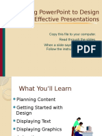 Power Point Presentation Guide