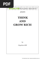 Download Wbs Think and Grow Rich Napoleon Hill by WealthBuilderSociety SN31889750 doc pdf