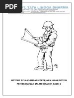 Download Metode Pelaksanaan Pekerjaan Jalan Beton by Septian Anggoro SN318898590 doc pdf