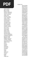 AA Contact List