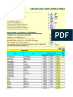 33 Short Circuit Current at Various Point of Distribution System 1.9.15