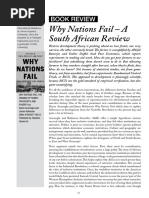 Why Nations Fail a Siuth African Review