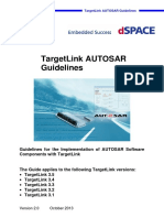 TargetLink AUTOSAR Guidelines