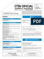 Boletín Oficial de La República Argentina, Número 33.423. 21 de Julio de 2016