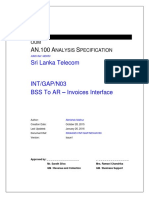 Analysis Specification-FIN-InTGAPN03 - BSS To AR Invoices ...