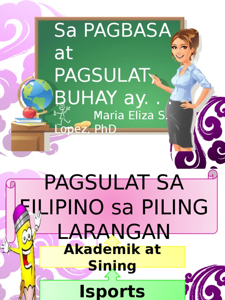 Photo essay sa piling larangan picture