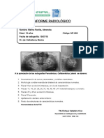 INFORME PANORÁMICA y CEFALOMETRICA PDF