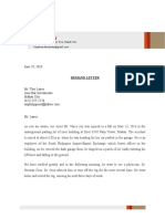 Demand Letter Sample