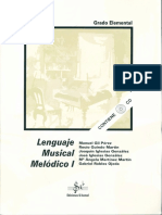 Lenguaje Musical Melódico 1