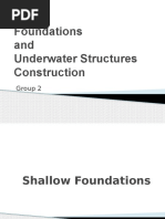 Foundations and Underwater Construction