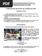 Pjmp Como Iniciar Um Grupo de Jovens