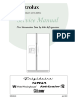 Frigidaire Refrigerator SXS 2001 Next Gen Service Manual - 5995352423