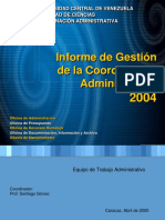 Memoria Coadmin 2004