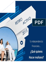 Presentacion Retiro Activo - 2015