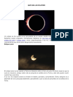 Qué Son Los Eclipses