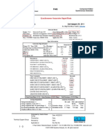 Synchronous Generator Input Data