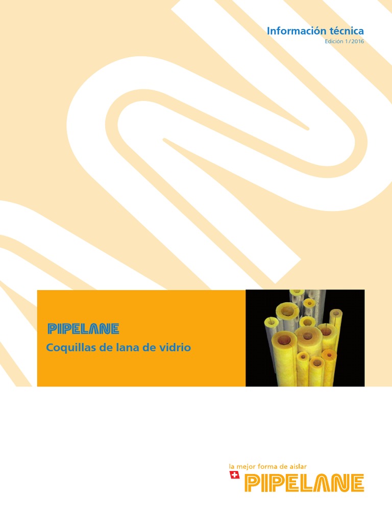 Coquillas Pipelane | PDF | Aislamiento térmico | Aluminio
