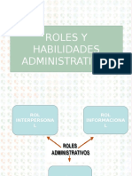 Roles y Habilidades Administrativas