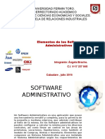 Software Administrativo Elementos