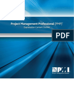 PMP Examination Content Outline - 2015 - Final