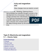 Topic 5.1 - Electric Fields