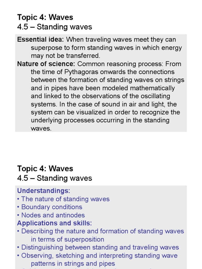 Understanding Standing Waves and Harmonics | PDF | Waves | Harmonic