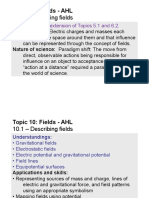 Topic 10.1 - Describing Fields - AHL