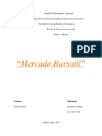 Informe Sobre El Mercado Bursatil