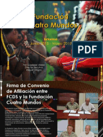 Four Worlds Foundation, PIctorial Report,  June 2015 - Sept 2015 (Spanish )