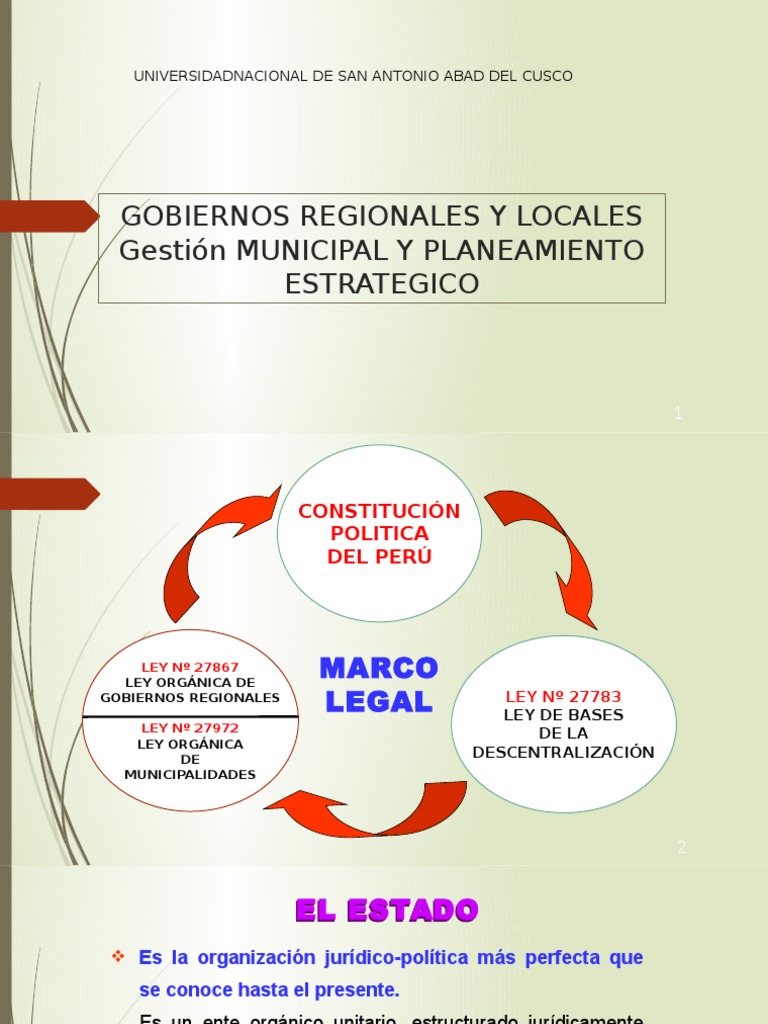Gobierno Regionales y Locales 2016 1 | PDF | Gobierno local ...
